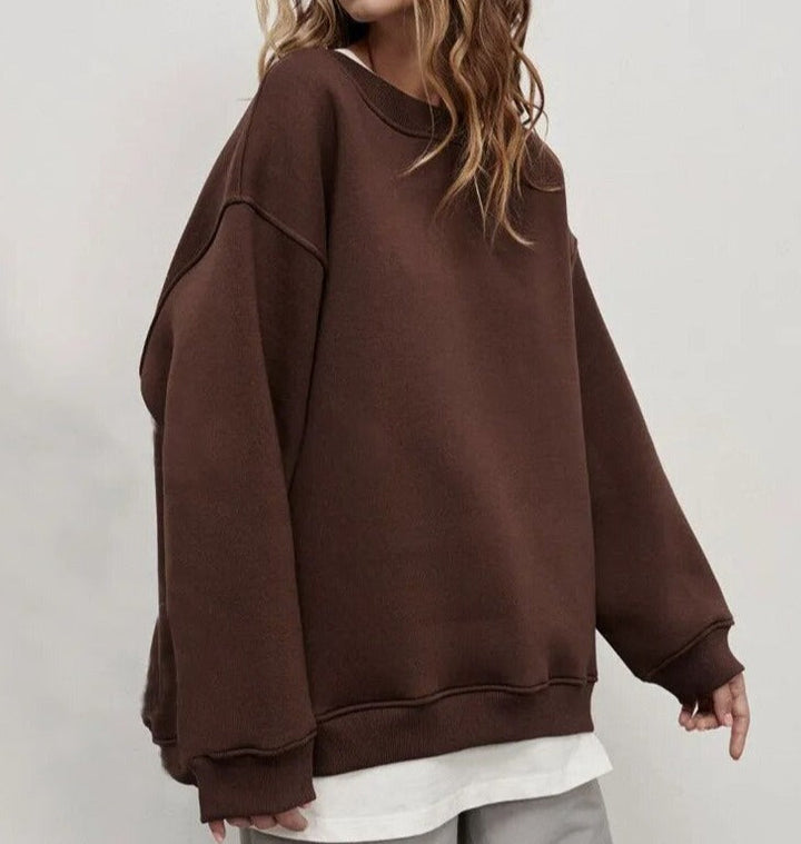 Drune - Basic-Pullover in Übergröße
