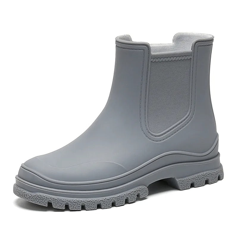 Drune | Luxuriöse Halbhohe Wasserdichte Regenstiefel Für Frauen