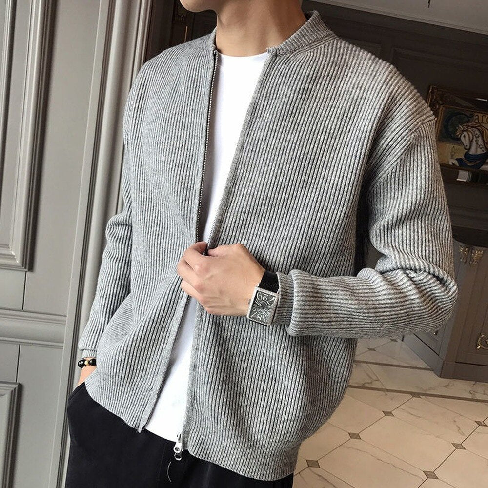 Drune | Cardigan Premium Weicher Herren Cardigan