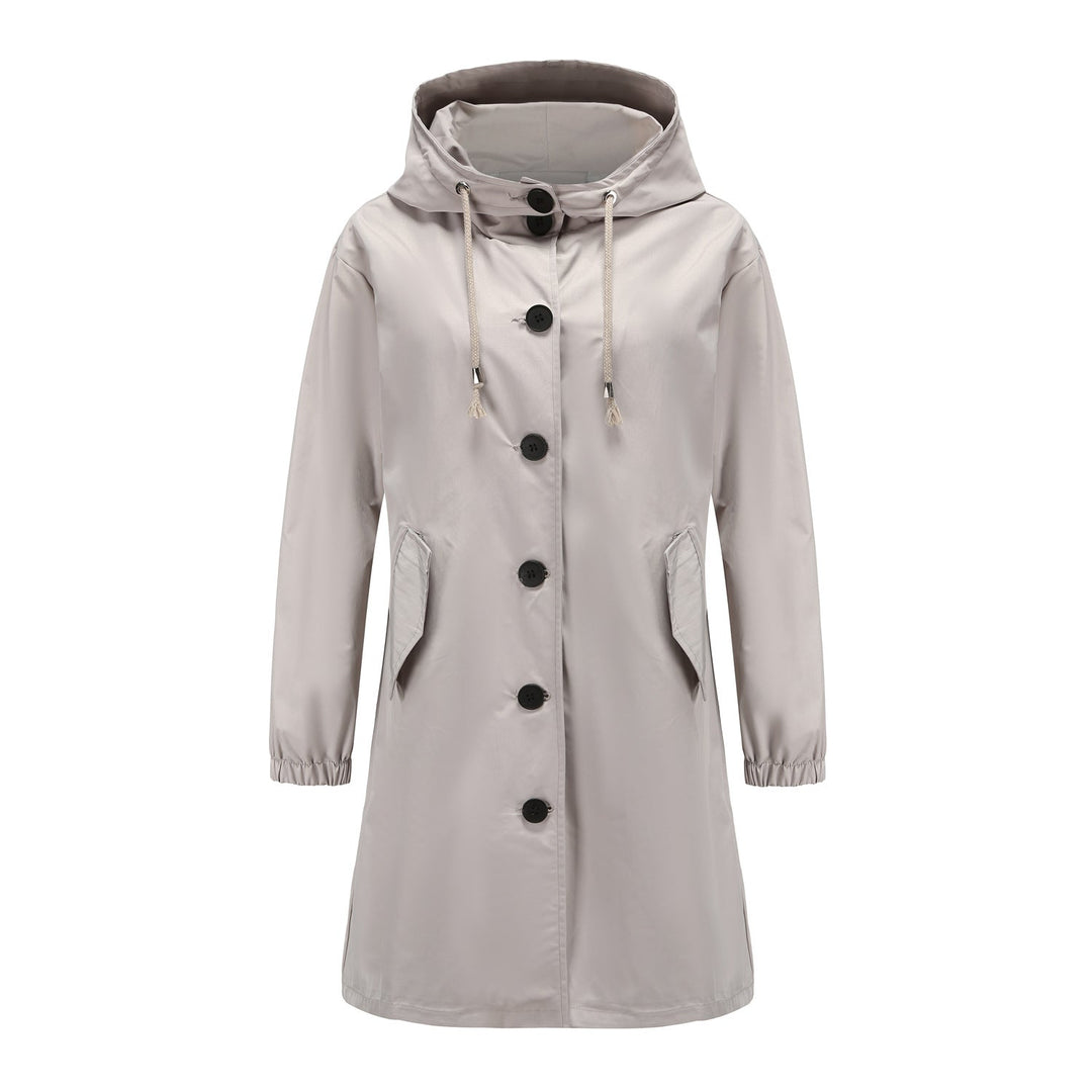 Drune | Wasserabweisende Jacke mit Kapuze für Damen - Ideal für Aktivitäten im Freien