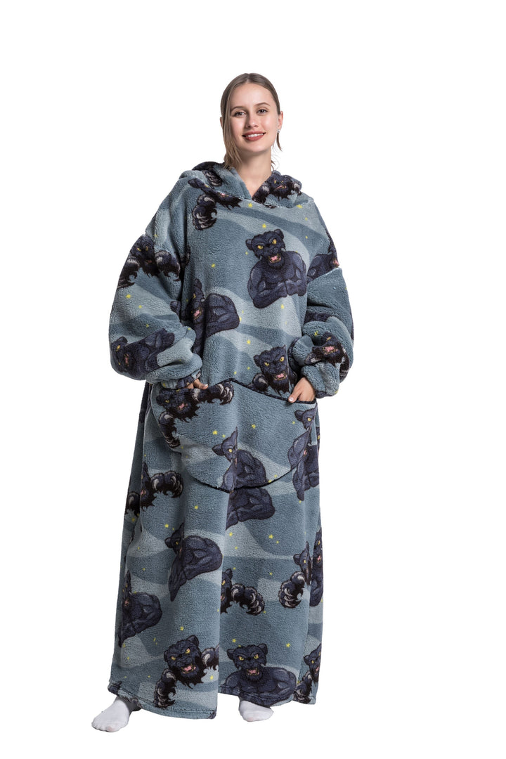 Drune | Fleece Hoodie Decke Für Den WINTER