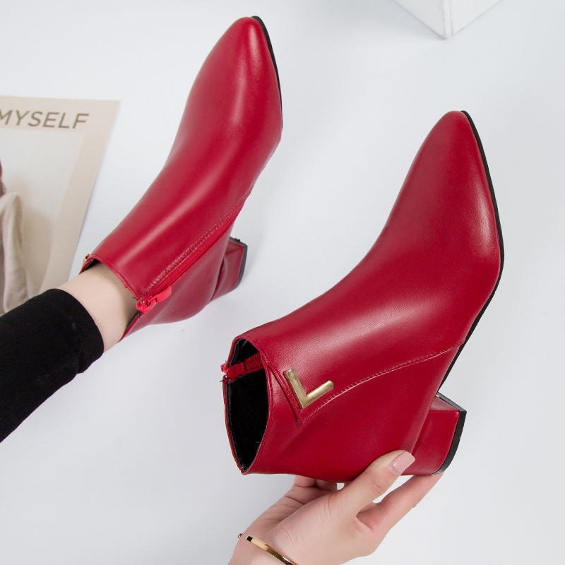 Drune | Leder Stiefeletten