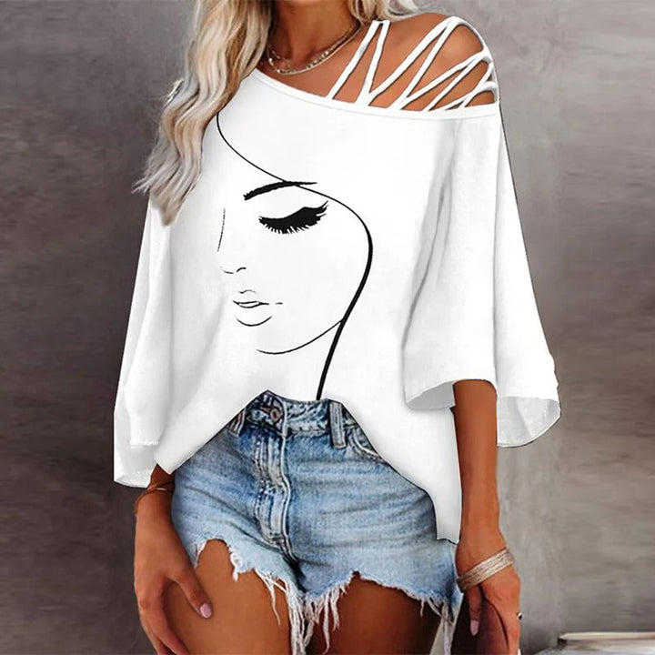 Drune | Bedrucktes Damen-Shirt