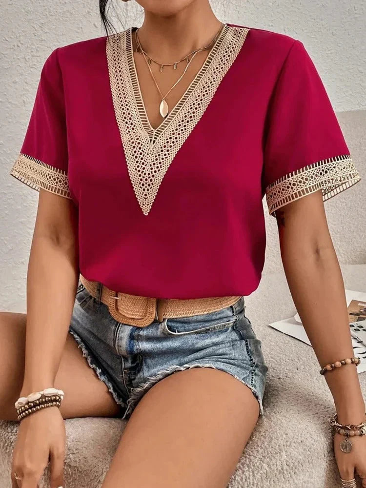 Drune | Leichte Bluse Damen Elegant Und Vielseitig
