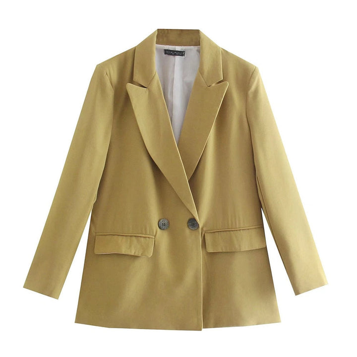 Drune | Bequemer Trendiger Langer Blazer Für Den Herbst