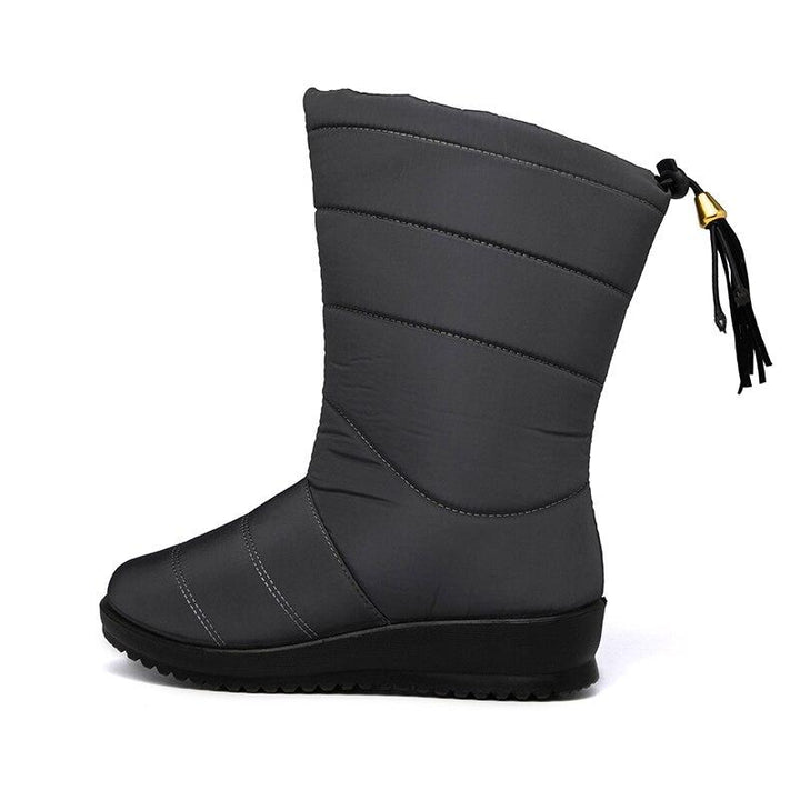 Drune | Damen Wasserdichte Winter Warme Baumwollstiefel