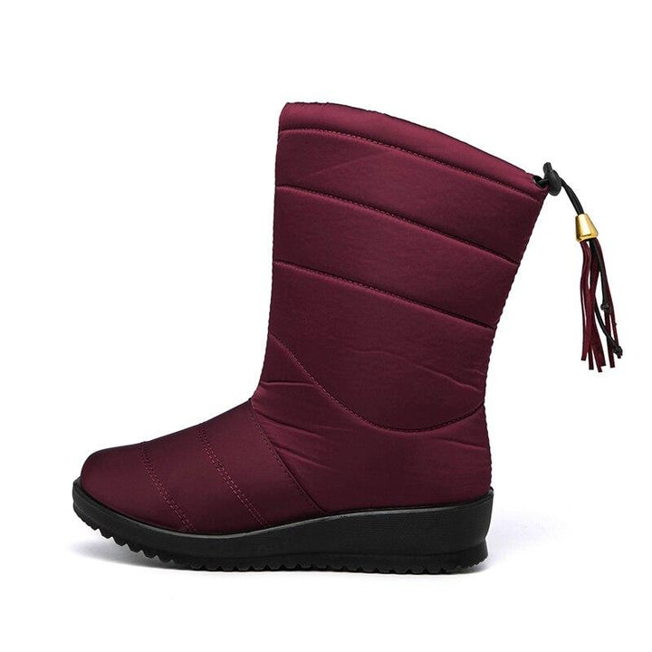 Drune | Damen Wasserdichte Winter Warme Baumwollstiefel