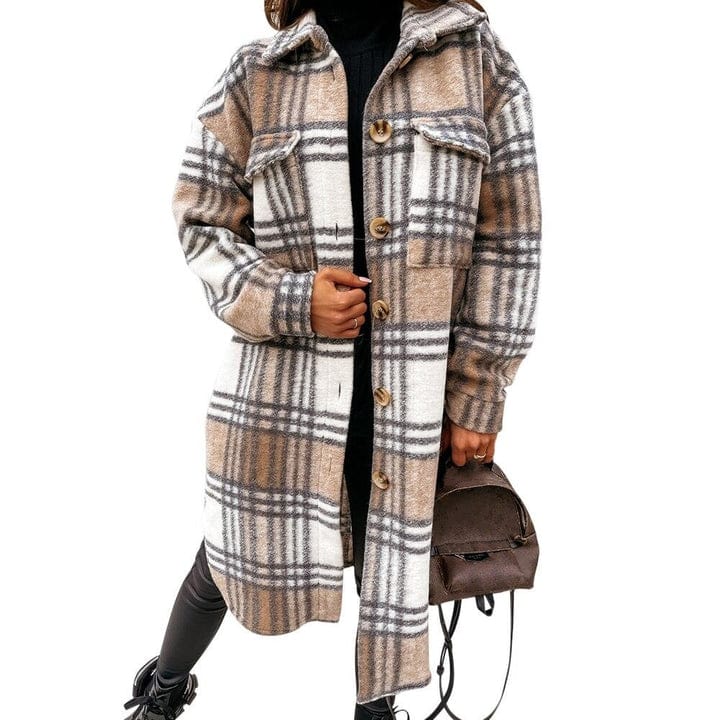 Drune | Karierte Jacke für Damen