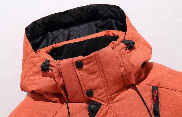 Drune | Dicke Pufferjacke für Männer Hohe Isolierung Winddicht