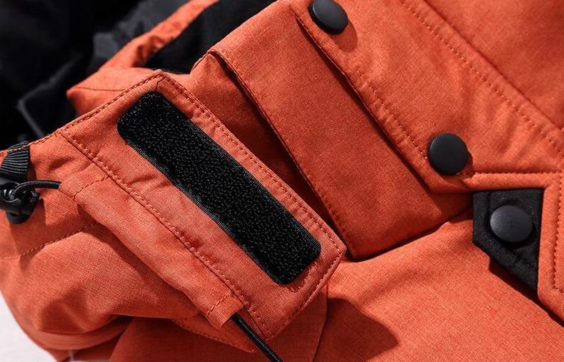 Drune | Dicke Pufferjacke für Männer Hohe Isolierung Winddicht