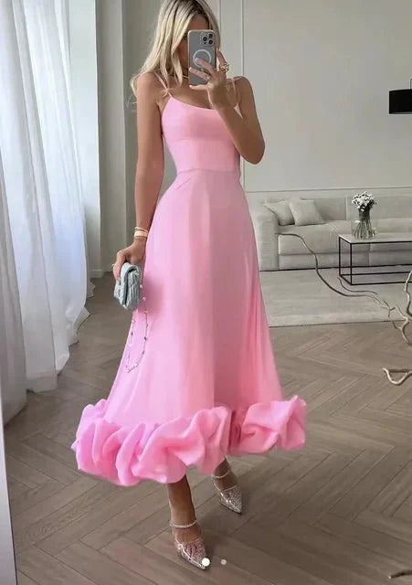 Drune | Elegante Maxikleid mit Falten