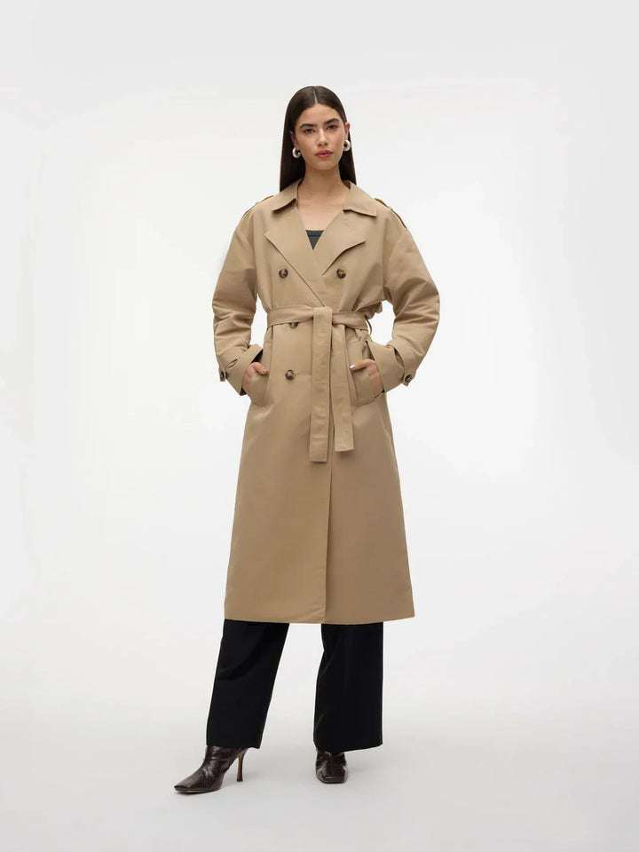 Drune | Trenchcoat Stilvoll und Funktional Ideal für Windige Tage