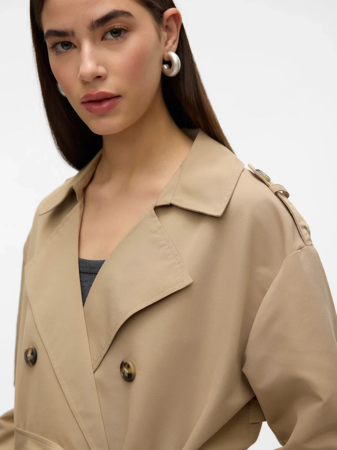 Drune | Trenchcoat Stilvoll und Funktional Ideal für Windige Tage
