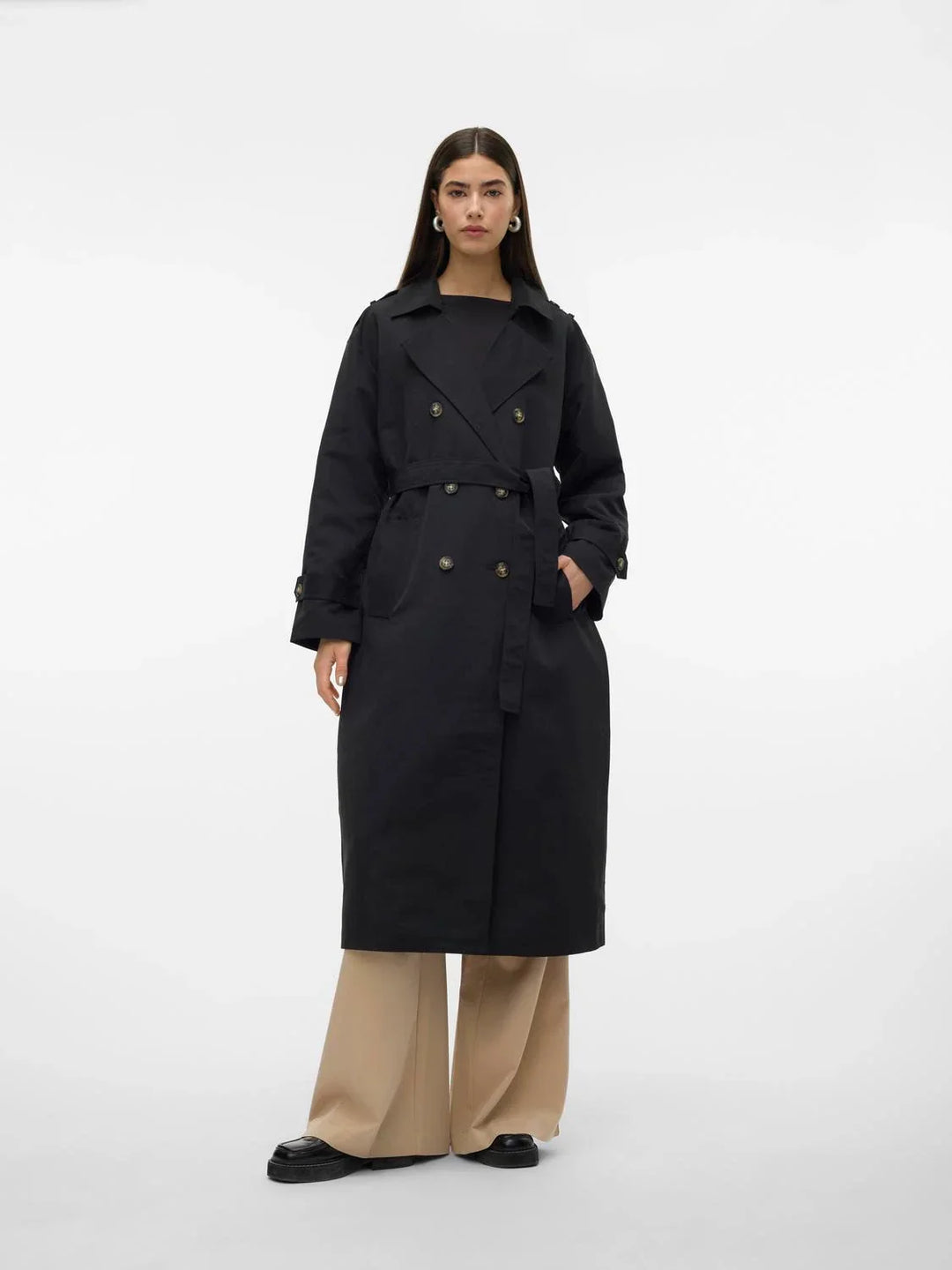Drune | Trenchcoat Stilvoll und Funktional Ideal für Windige Tage