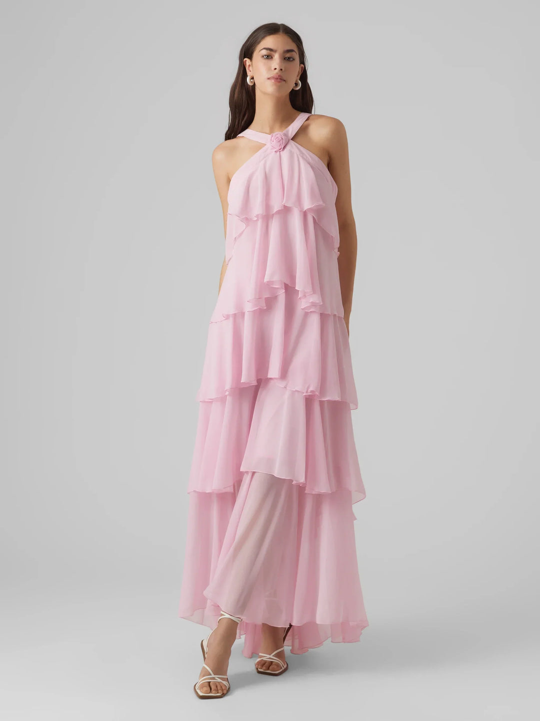 Drune | Glamour Goddess Halsband Maxi Kleid