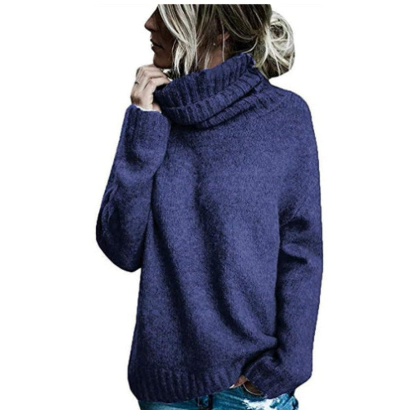 Drune | Rollkragenpullover - Dickstrick - Lockere Passform - Weich und Komfortabel