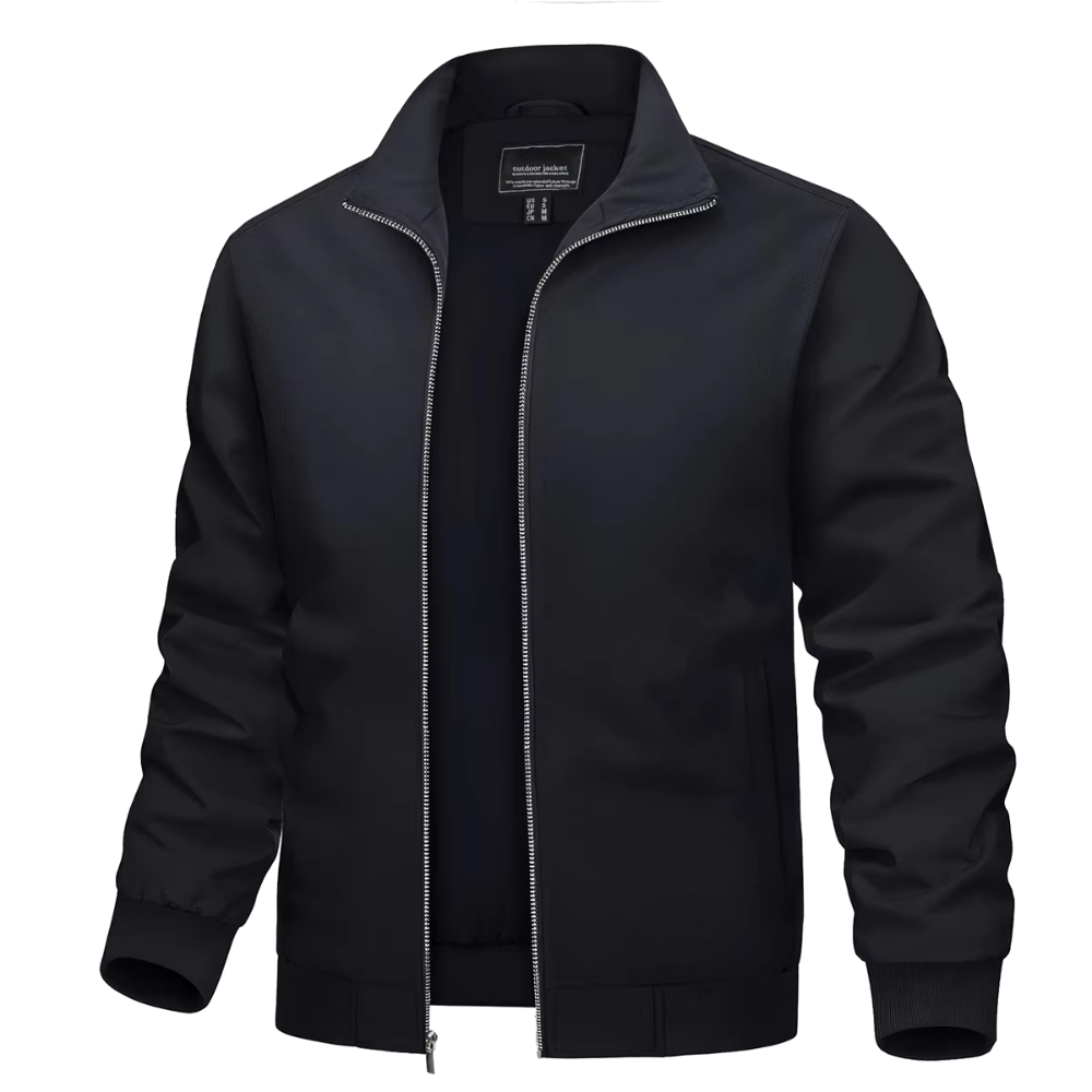 Drune | Leichte Stehkragen Bomberjacke