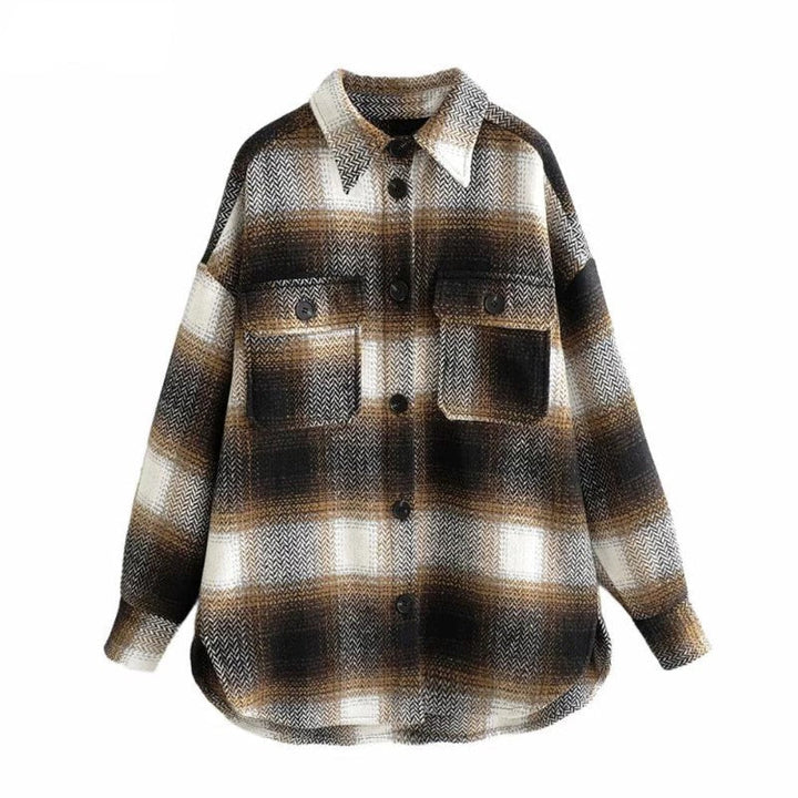 Drune | Vintage Mid Coat für Frauen - Stilvoll und Lässig