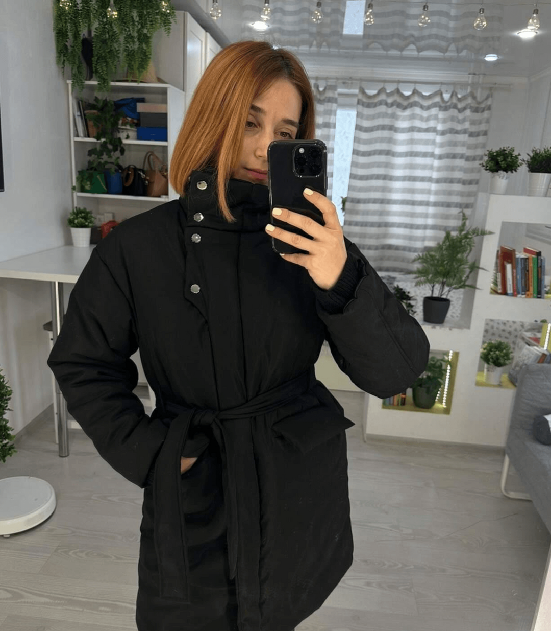 Drune | Bürojacke mit Gürtel