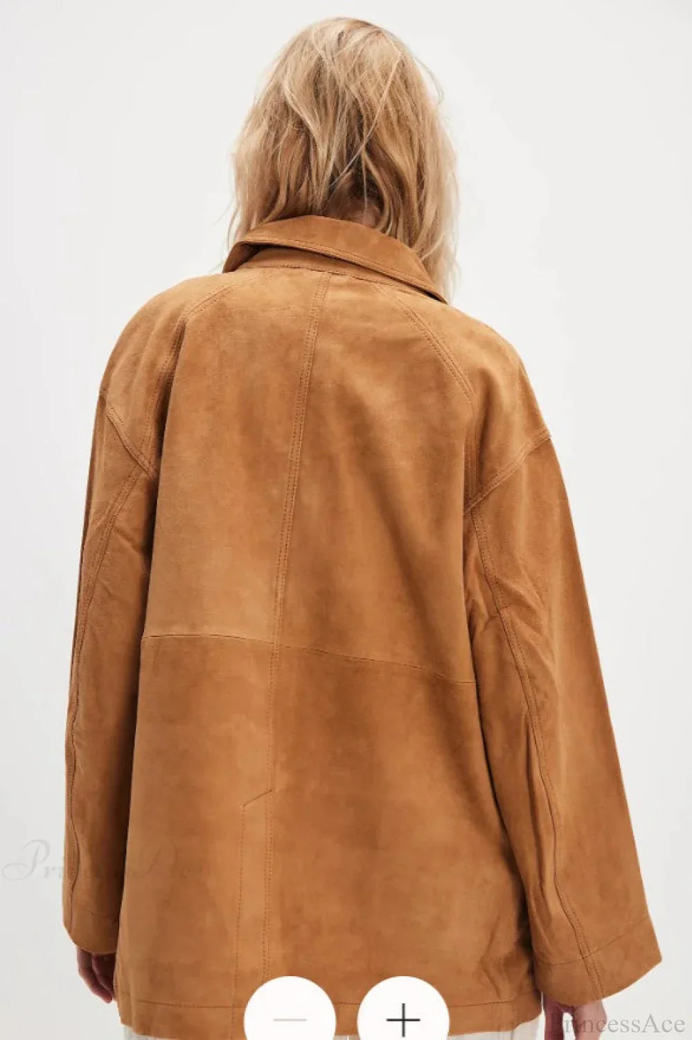 Drune | Schlichte Wildleder Einreiher-Jacke