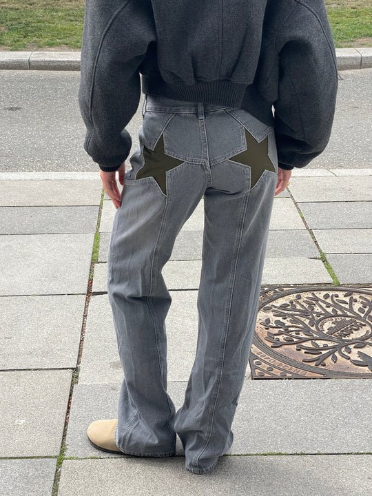 Drune | Star Jeans 100% Baumwolle