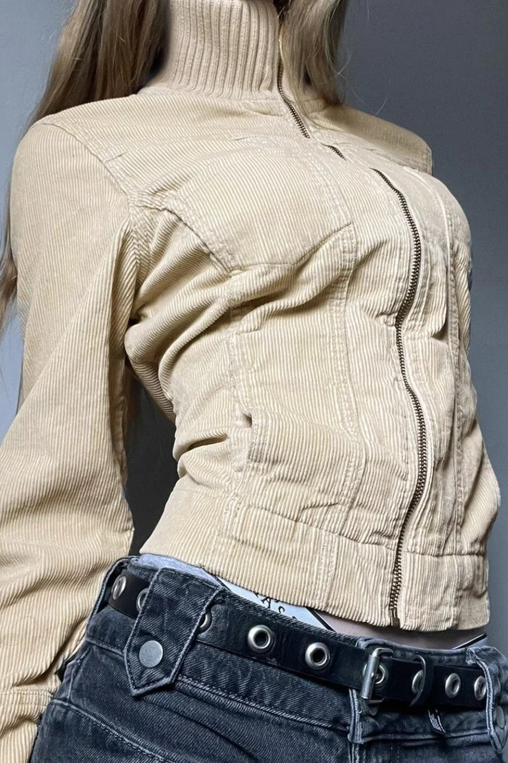 Drune | Streetwear Utility Solid Revers Taschenjacke