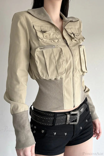Drune | Utility Langarm-Rippjacke