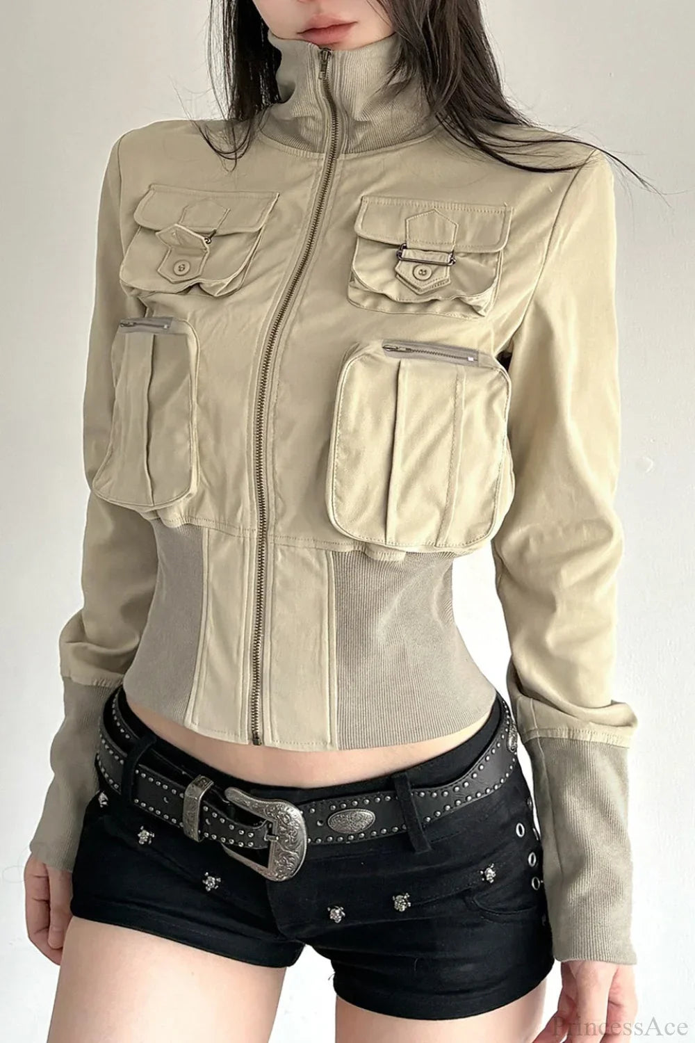 Drune | Utility Langarm-Rippjacke