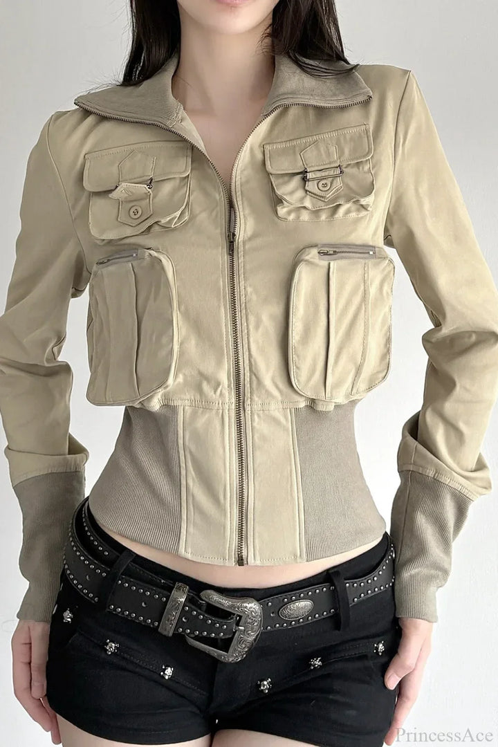 Drune | Utility Langarm-Rippjacke