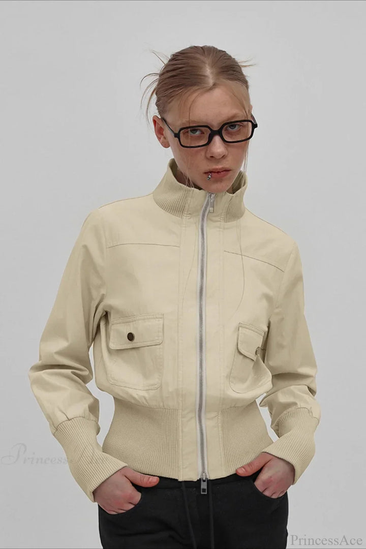Drune | Utility Gerippte Taschenjacke