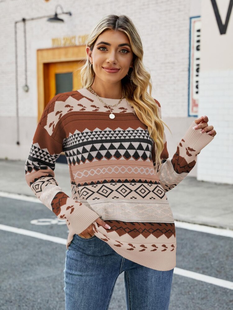 Drune | Vintage Damenpullover