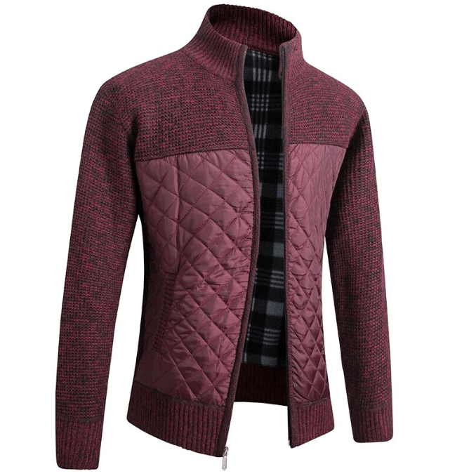 Drune | Jack Herren Premium Strickjacke Luxus & Warme Jacke Perfekt Für Herbst