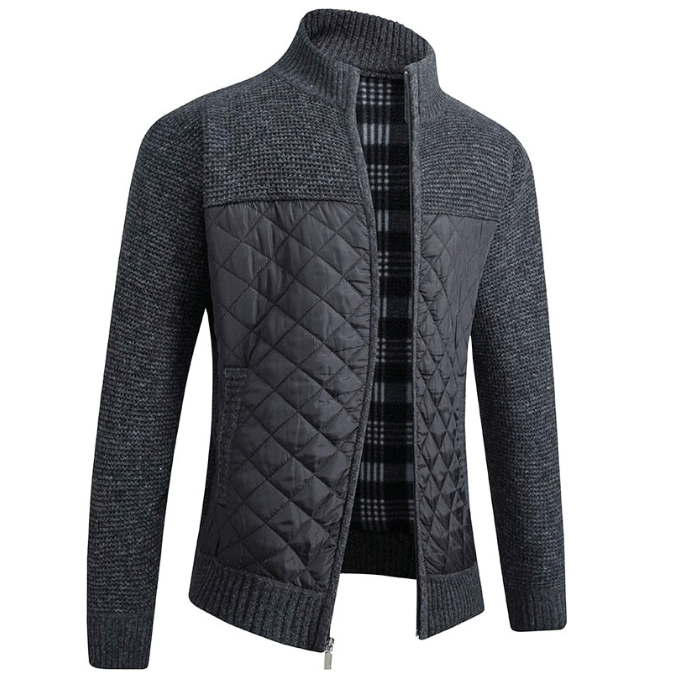 Drune | Jack Herren Premium Strickjacke Luxus & Warme Jacke Perfekt Für Herbst