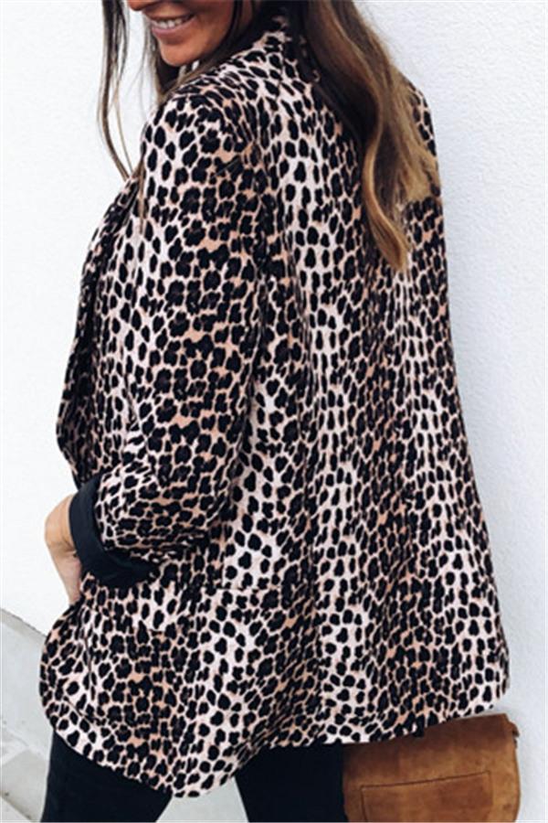 Drune | Tiermuster Strickjacke