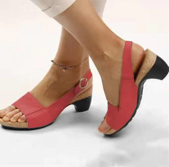 Drune - Bequeme, elegante Schuhe mit niedrigem, klobigem Absatz