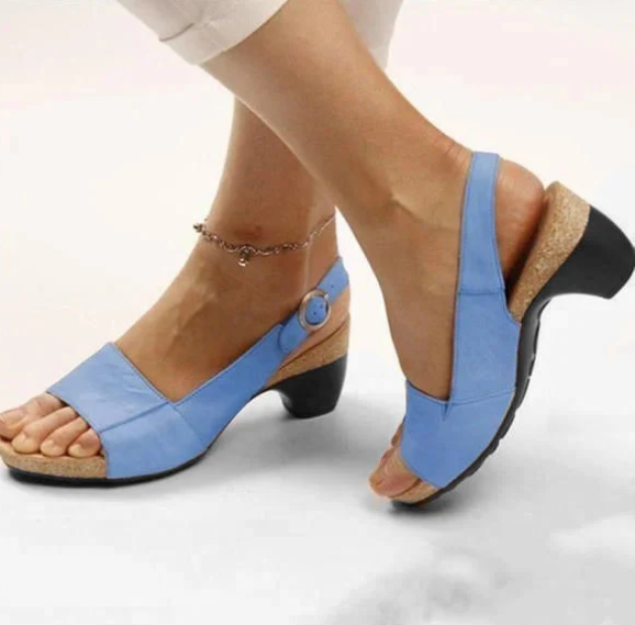 Drune - Bequeme, elegante Schuhe mit niedrigem, klobigem Absatz