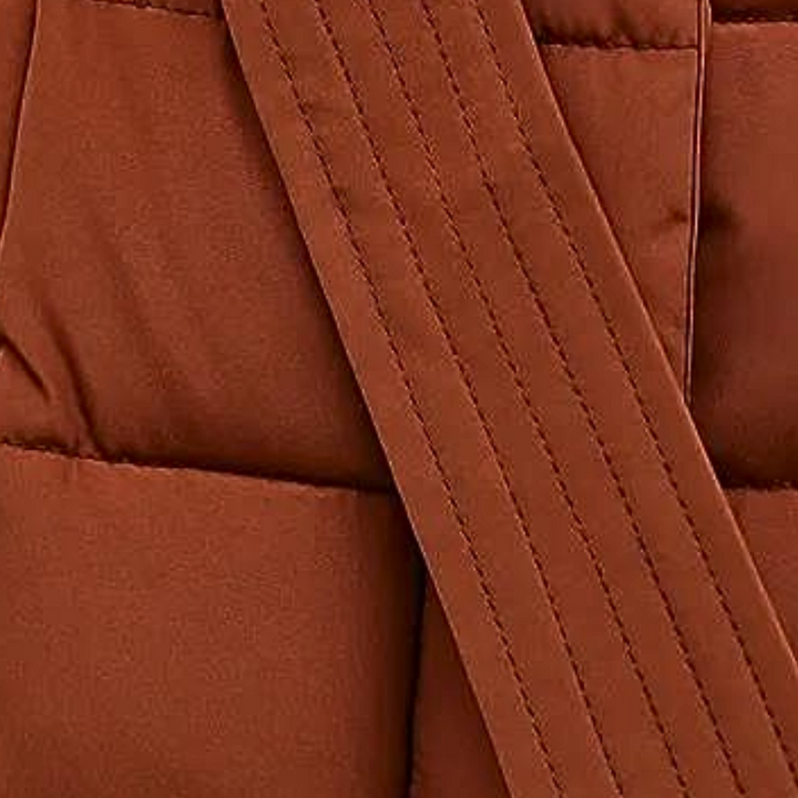 Drune | Gepolsterter Langer Mantel für Frauen