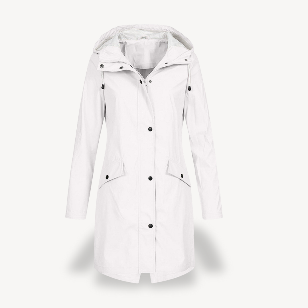 Drune | Damen wasserdichte Kapuzenjacke