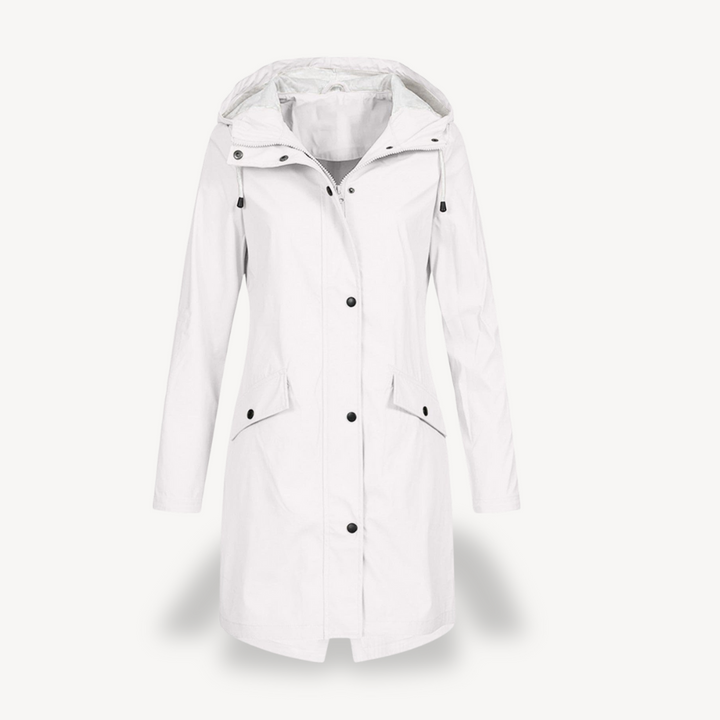 Drune | Damen wasserdichte Kapuzenjacke