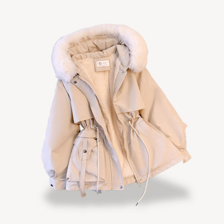 Drune | Damen Kunstfell gefütterte Parka Jacke