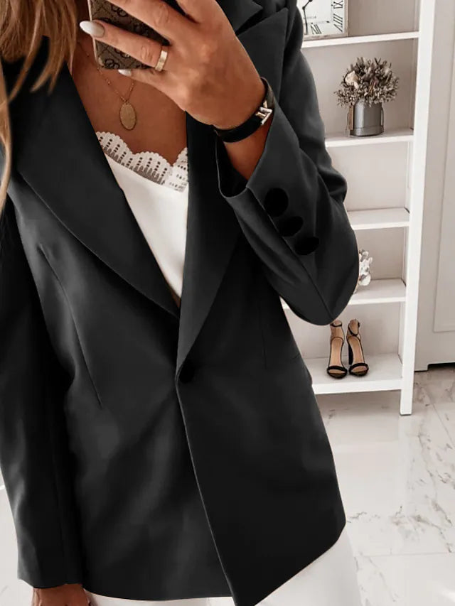 Drune | Lässiger Ein-Knopf-Blazer