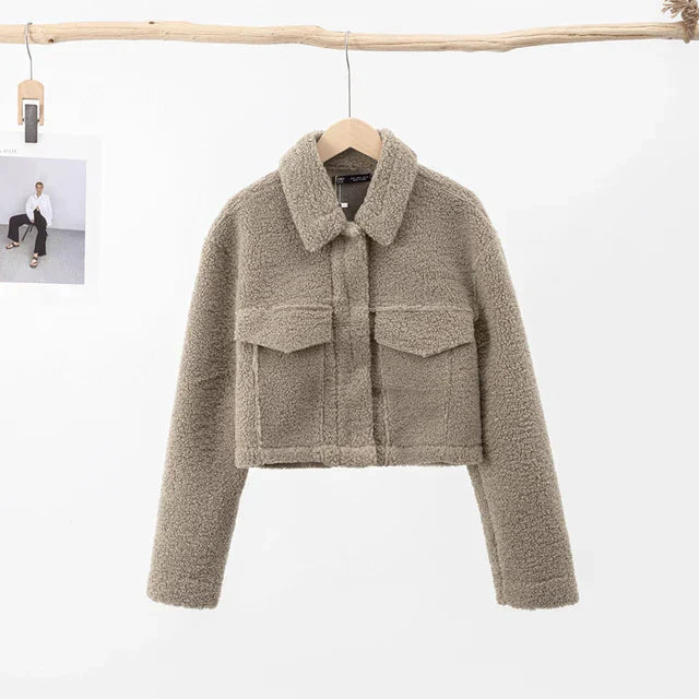 Drune | Warmer und stilvoller kurzer Mantel