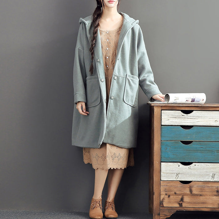 Drune | woll outfits hellgrün oversized taschen langarmmäntel