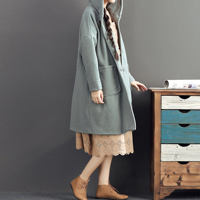 Drune | woll outfits hellgrün oversized taschen langarmmäntel