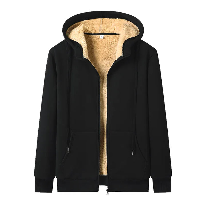 Drune | Warme Lamm Kapuzenjacke - Oversized & Bequem