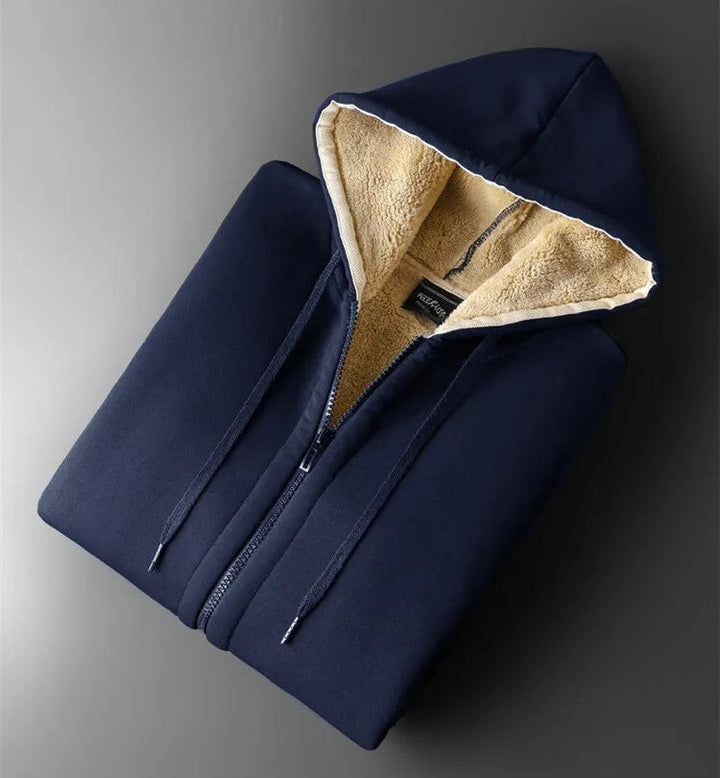 Drune | Warme Lamm Kapuzenjacke - Oversized & Bequem