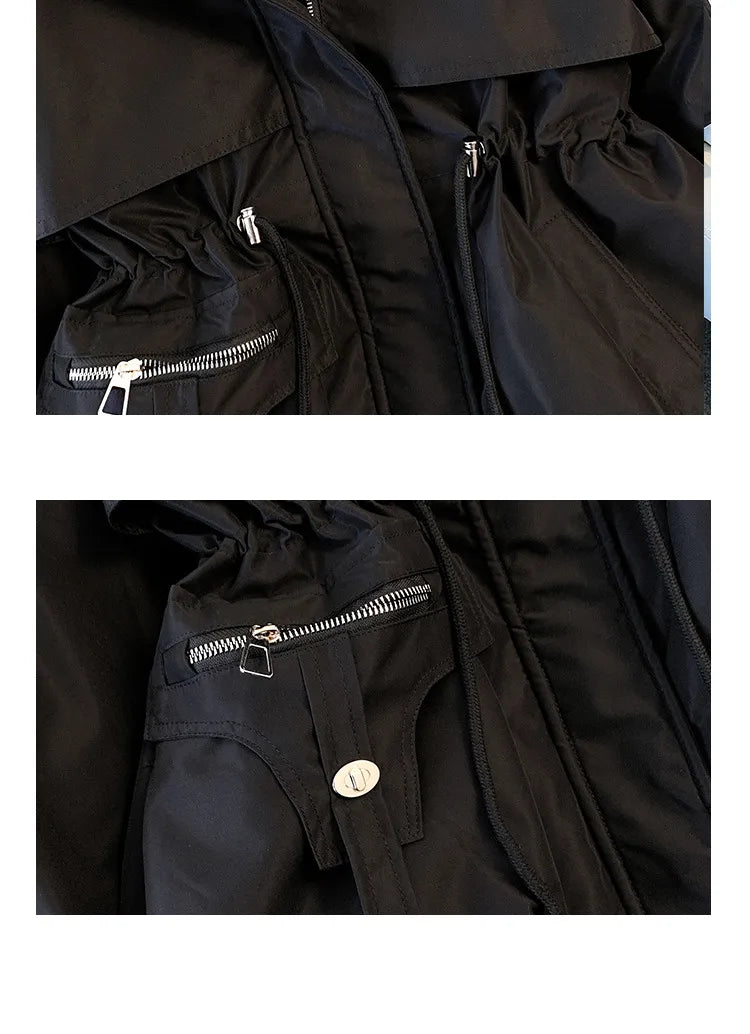 Drune | Warme Pufferjacke für Frauen mit abnehmbarem Kragen