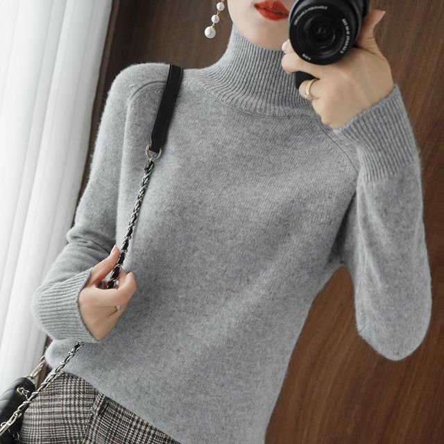 Drune | Warmer Rollkragenpullover für Frauen