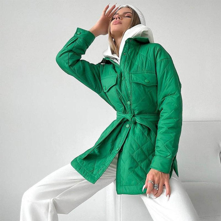 Drune | Warmer Wintermantel - Stylische Damenoberbekleidung
