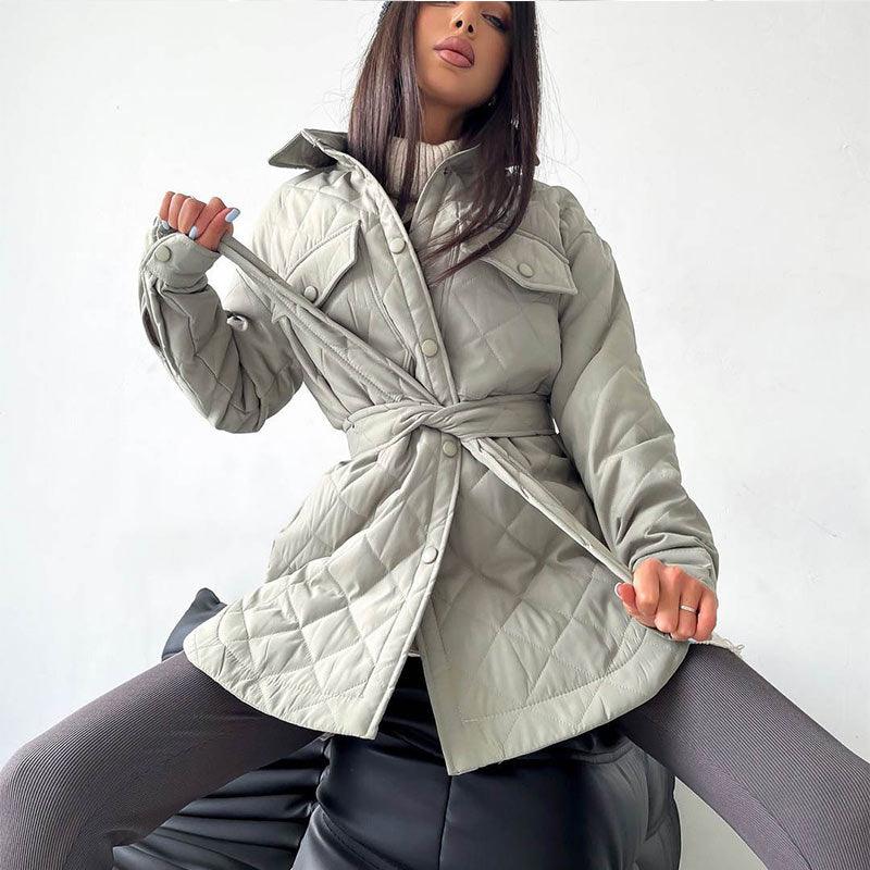 Drune | Warmer Wintermantel - Stylische Damenoberbekleidung